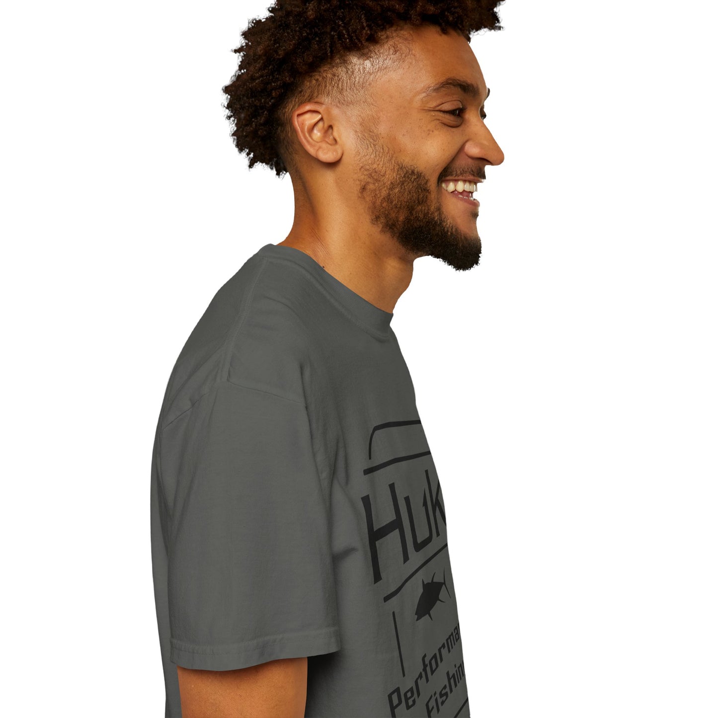 HUK Fishing Performance T-Shirt — "Huk Performance Fishing" Graphic Tee