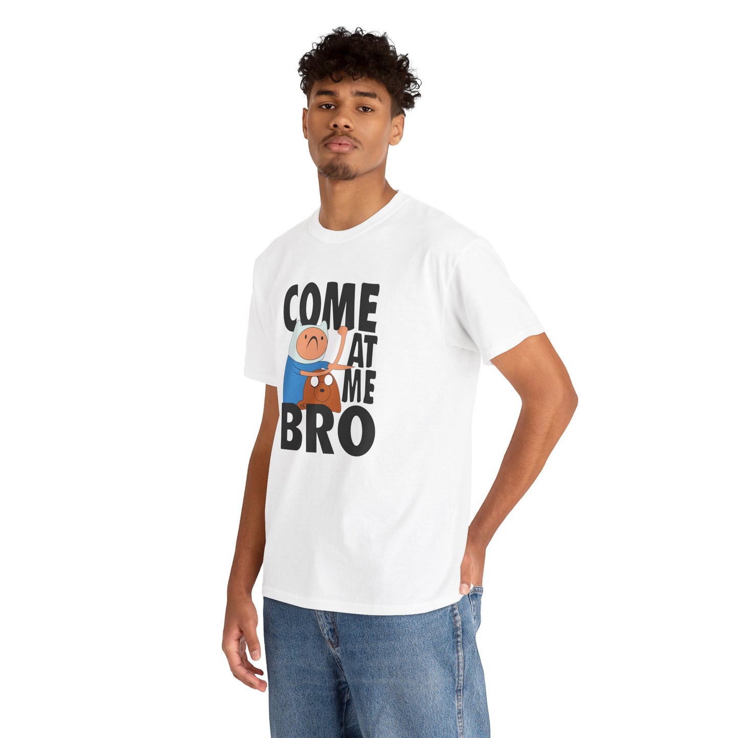 Come At Me Bro T‑Shirt — Funny Cartoon Bros Graphic Tee