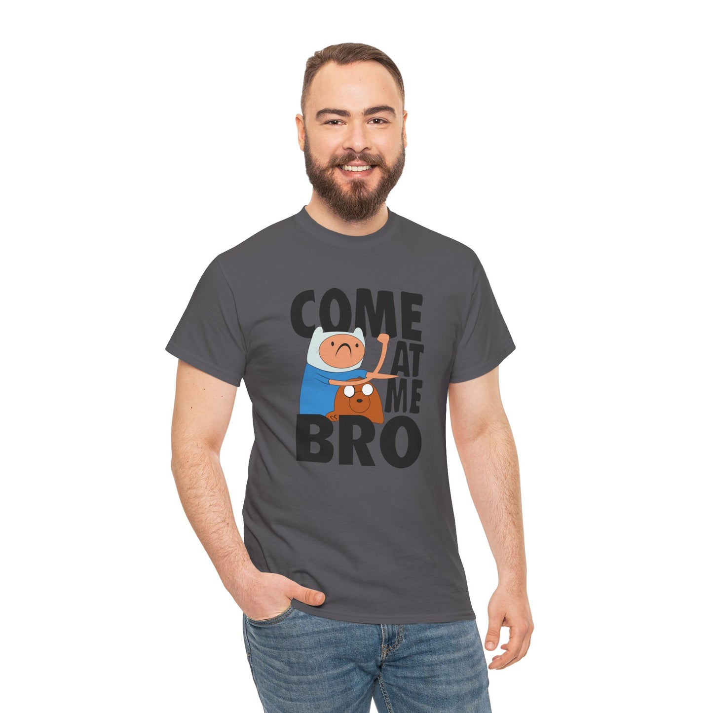 Come At Me Bro T‑Shirt — Funny Cartoon Bros Graphic Tee