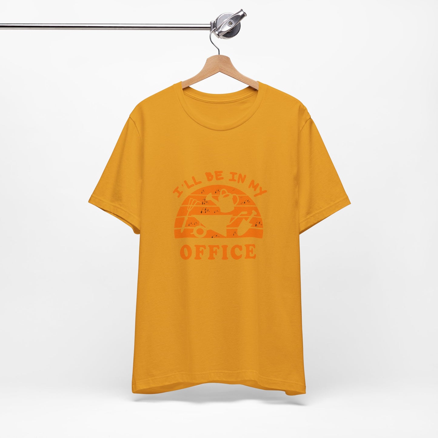 I'll Be In My Office T-Shirt — Gardening Watering Can Graphic Tee
