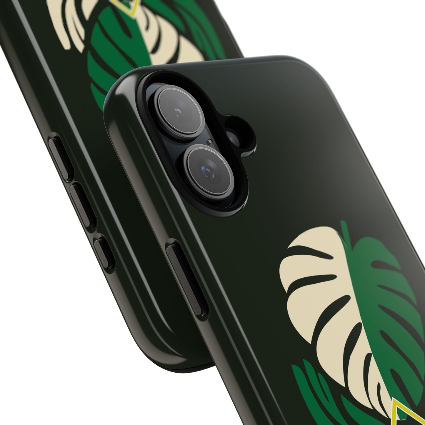 Phone Case — 'Droid Addict' Tropical Monstera Protective Case