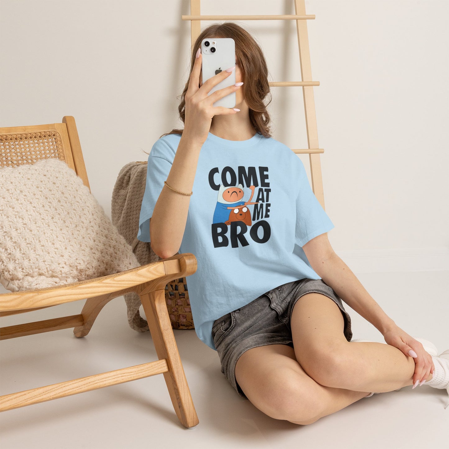 Come At Me Bro T‑Shirt — Funny Cartoon Bros Graphic Tee