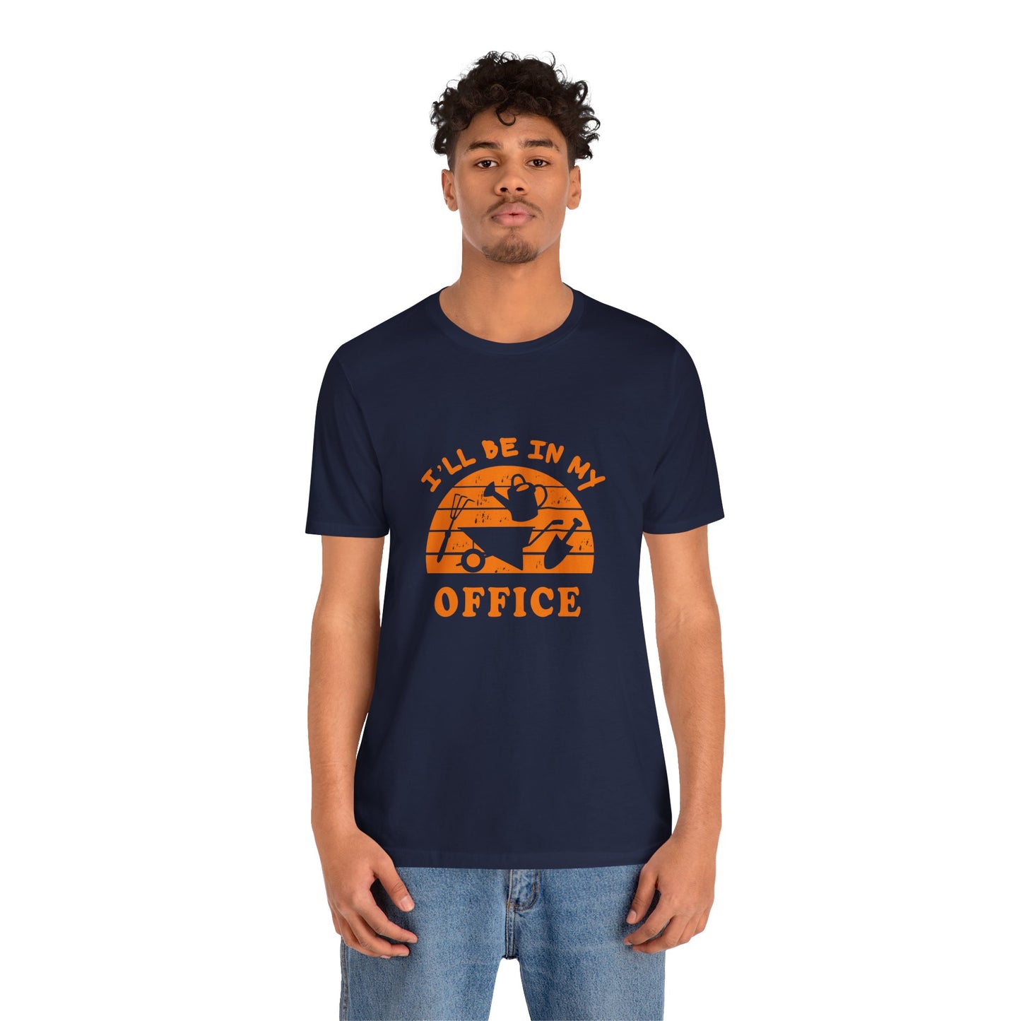 I'll Be In My Office T-Shirt — Gardening Watering Can Graphic Tee
