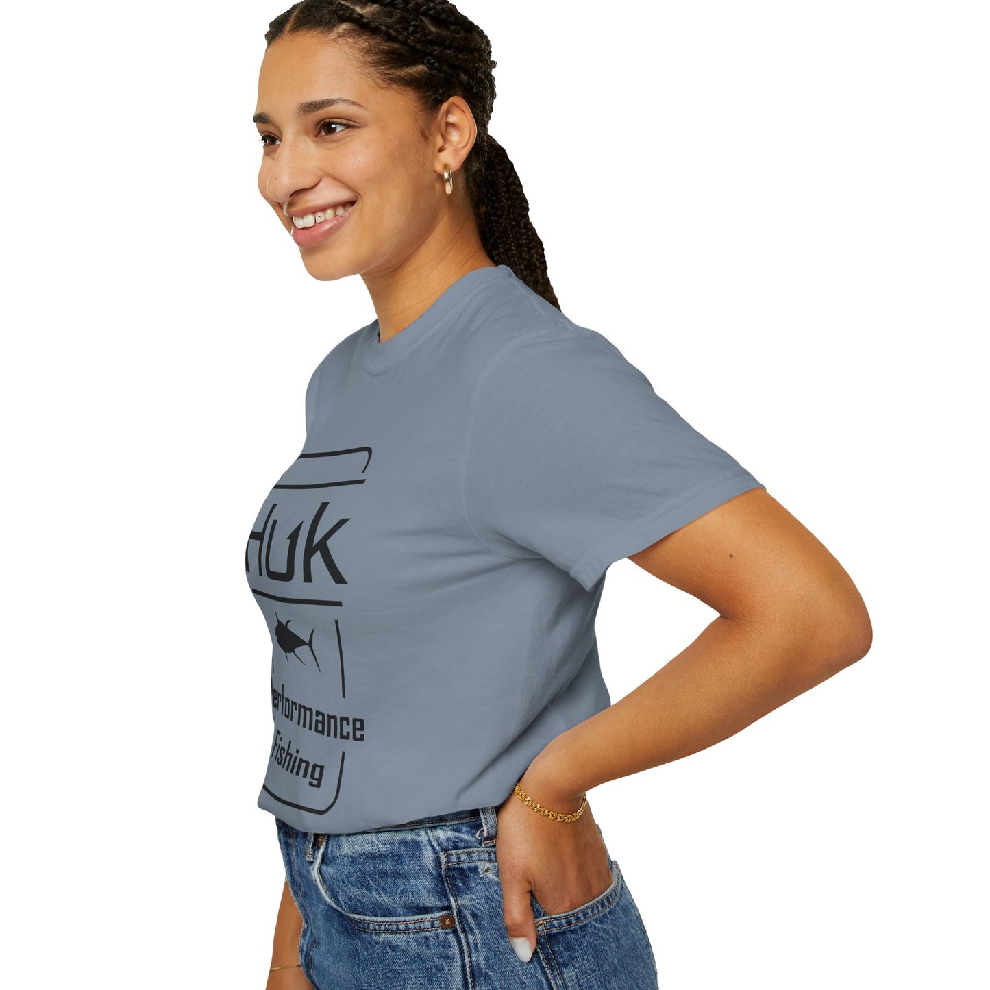 HUK Fishing Performance T-Shirt — "Huk Performance Fishing" Graphic Tee