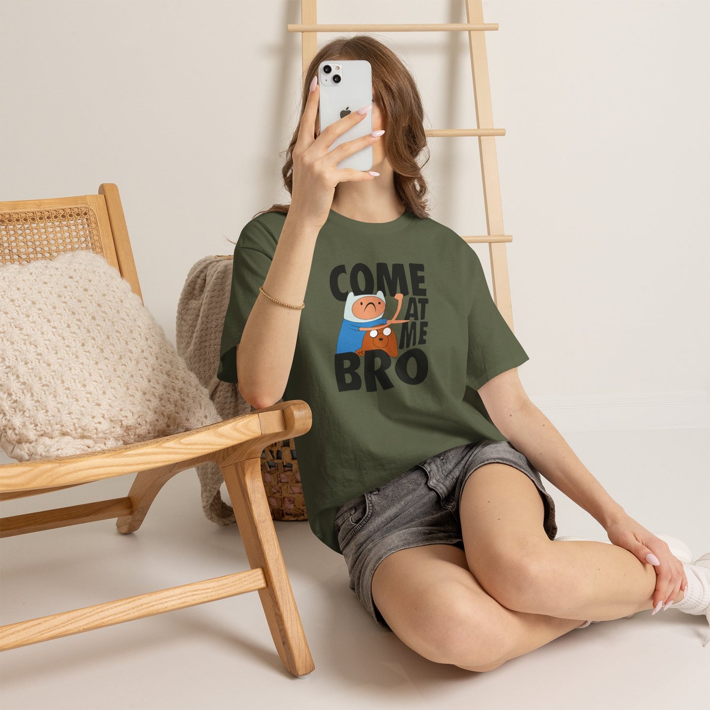 Come At Me Bro T‑Shirt — Funny Cartoon Bros Graphic Tee
