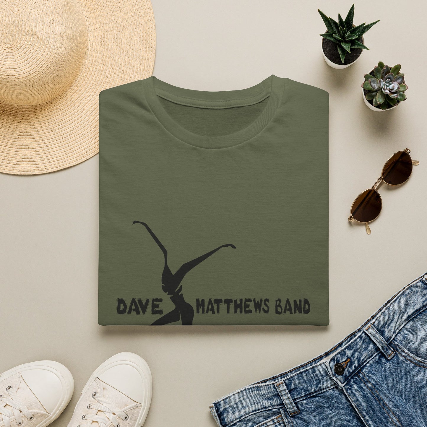 Dave Matthews Band Logo T-Shirt — Classic Tour Band Tee
