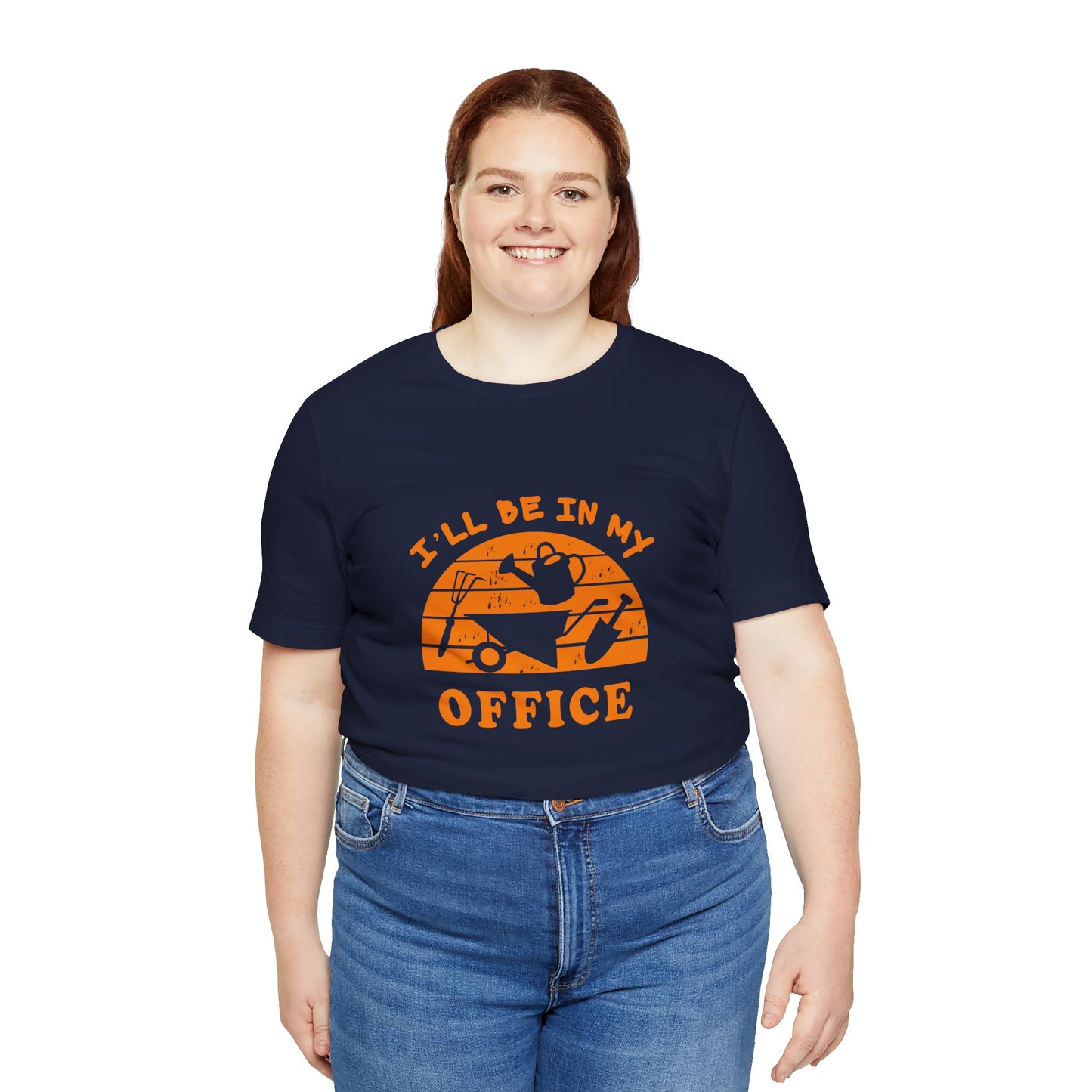 I'll Be In My Office T-Shirt — Gardening Watering Can Graphic Tee