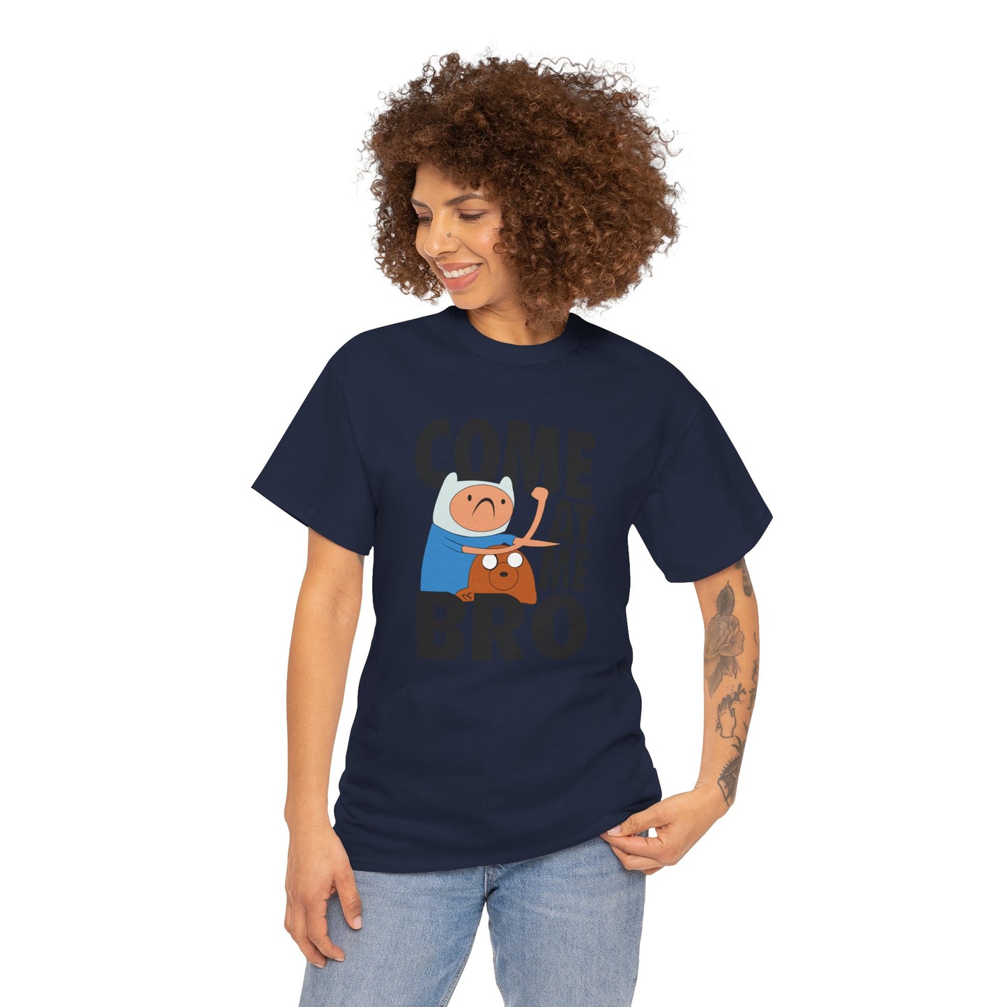 Come At Me Bro T‑Shirt — Funny Cartoon Bros Graphic Tee