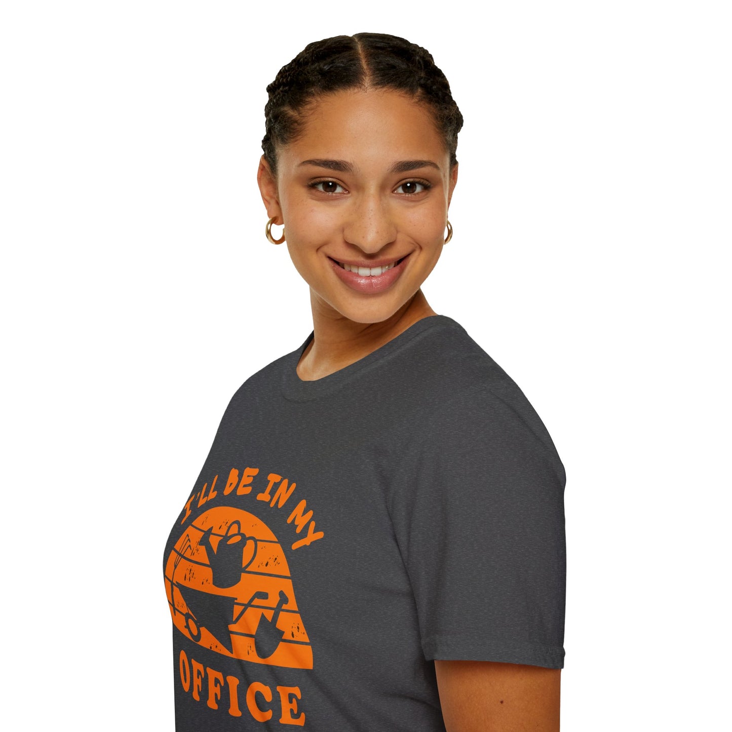 I'll Be In My Office T-Shirt — Funny Gardening Tee with Watering Can