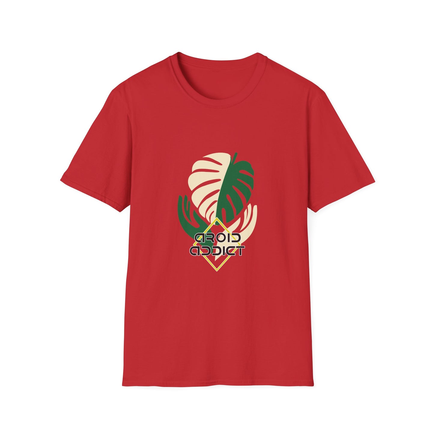 Monstera Leaf Tee - Aroid Addict — Tropical Plant Lover T-Shirt