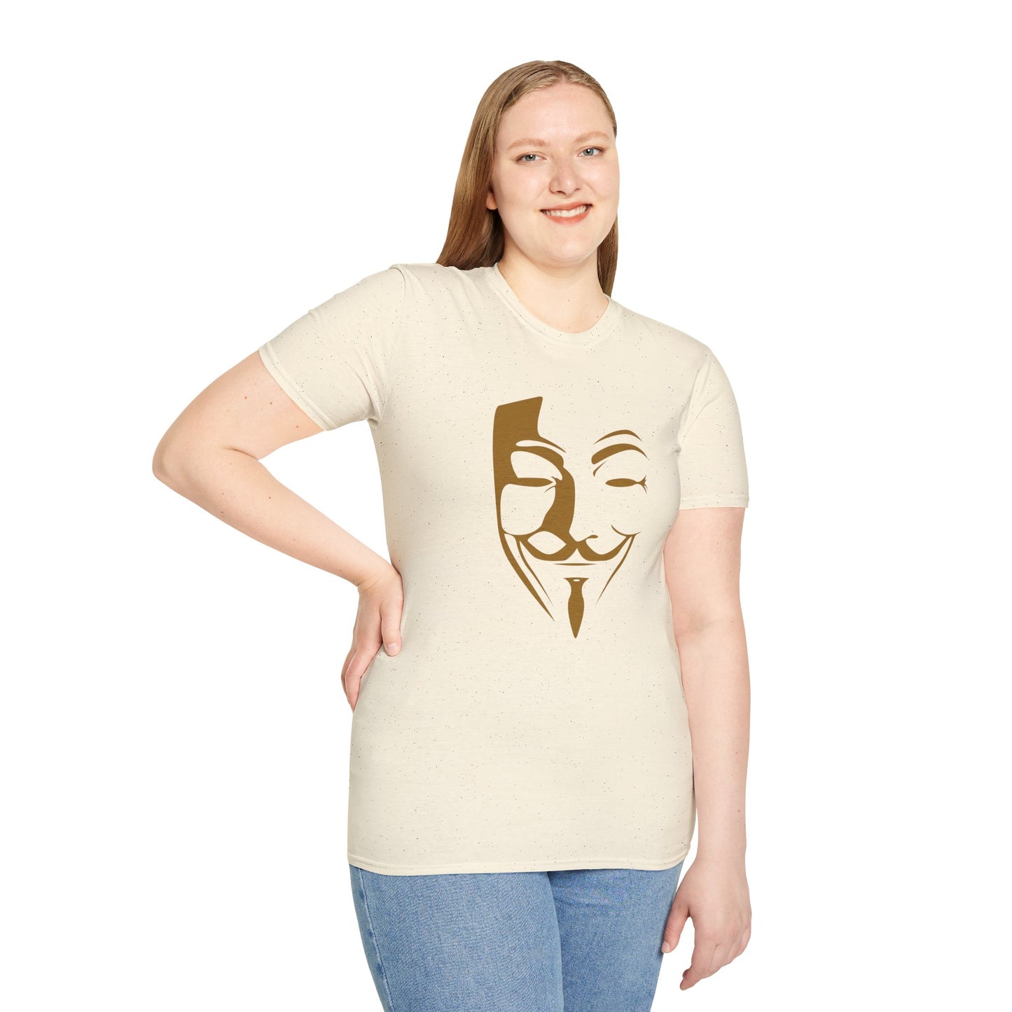 Guy Fawkes Mask T-Shirt — Anonymous/V for Vendetta Inspired Graphic Tee