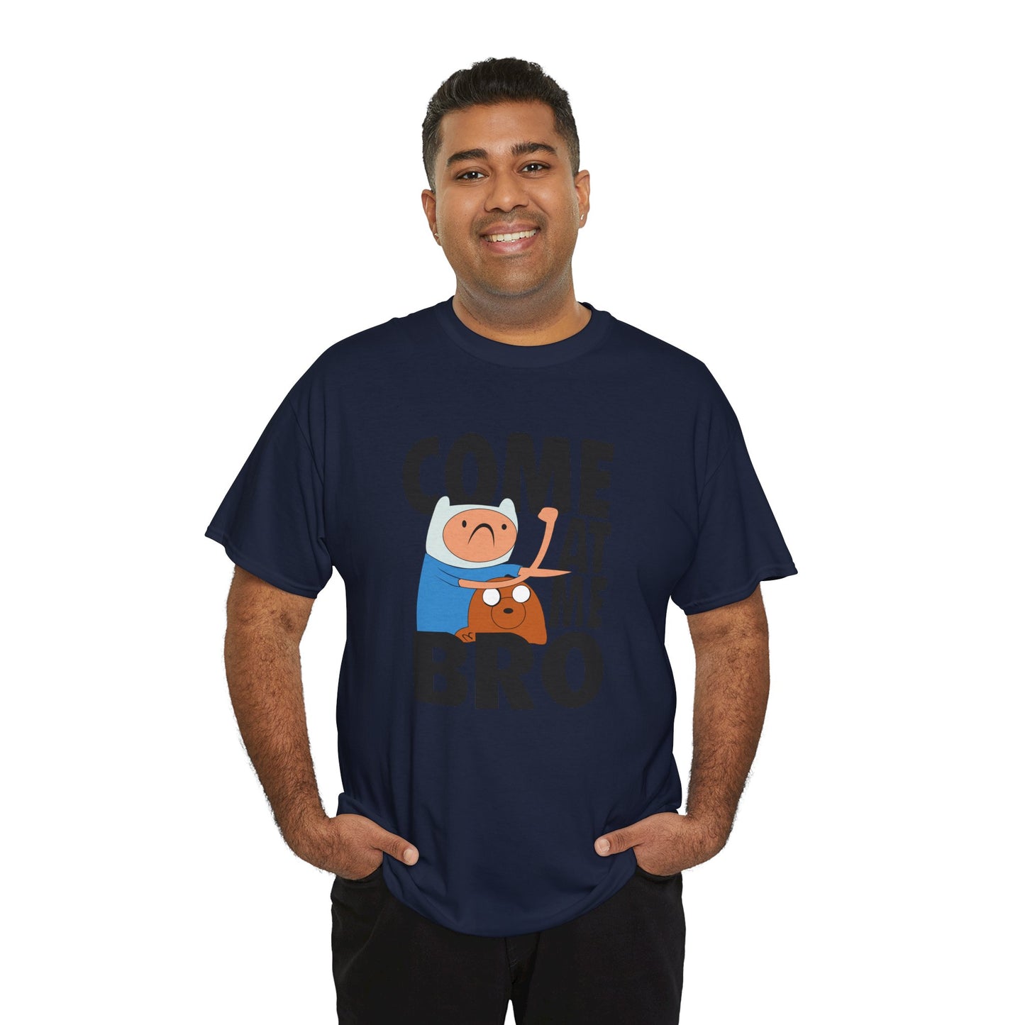 Come At Me Bro T‑Shirt — Funny Cartoon Bros Graphic Tee