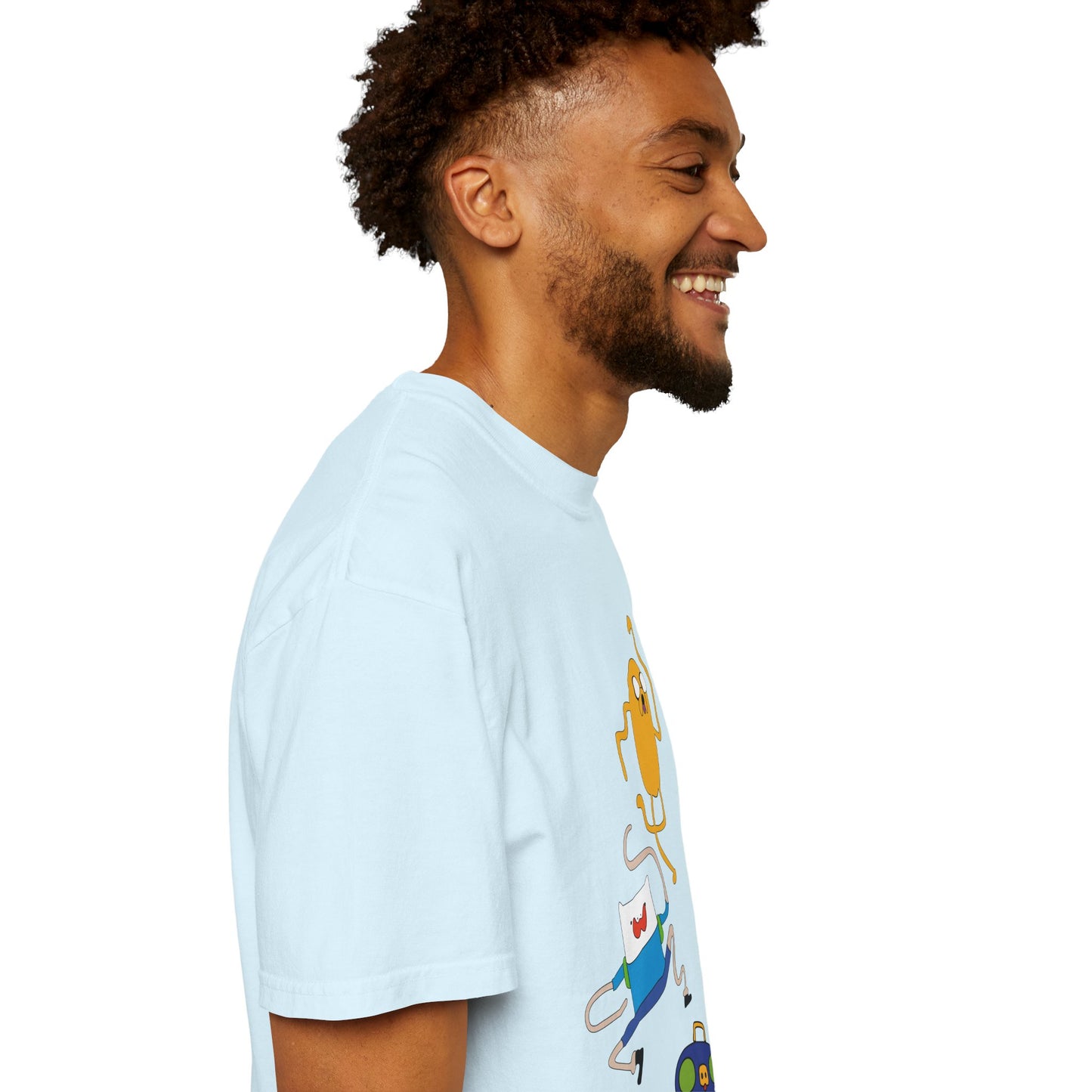 Adventure Time Dance Party T-Shirt — Jake & Radio Cartoon Tee