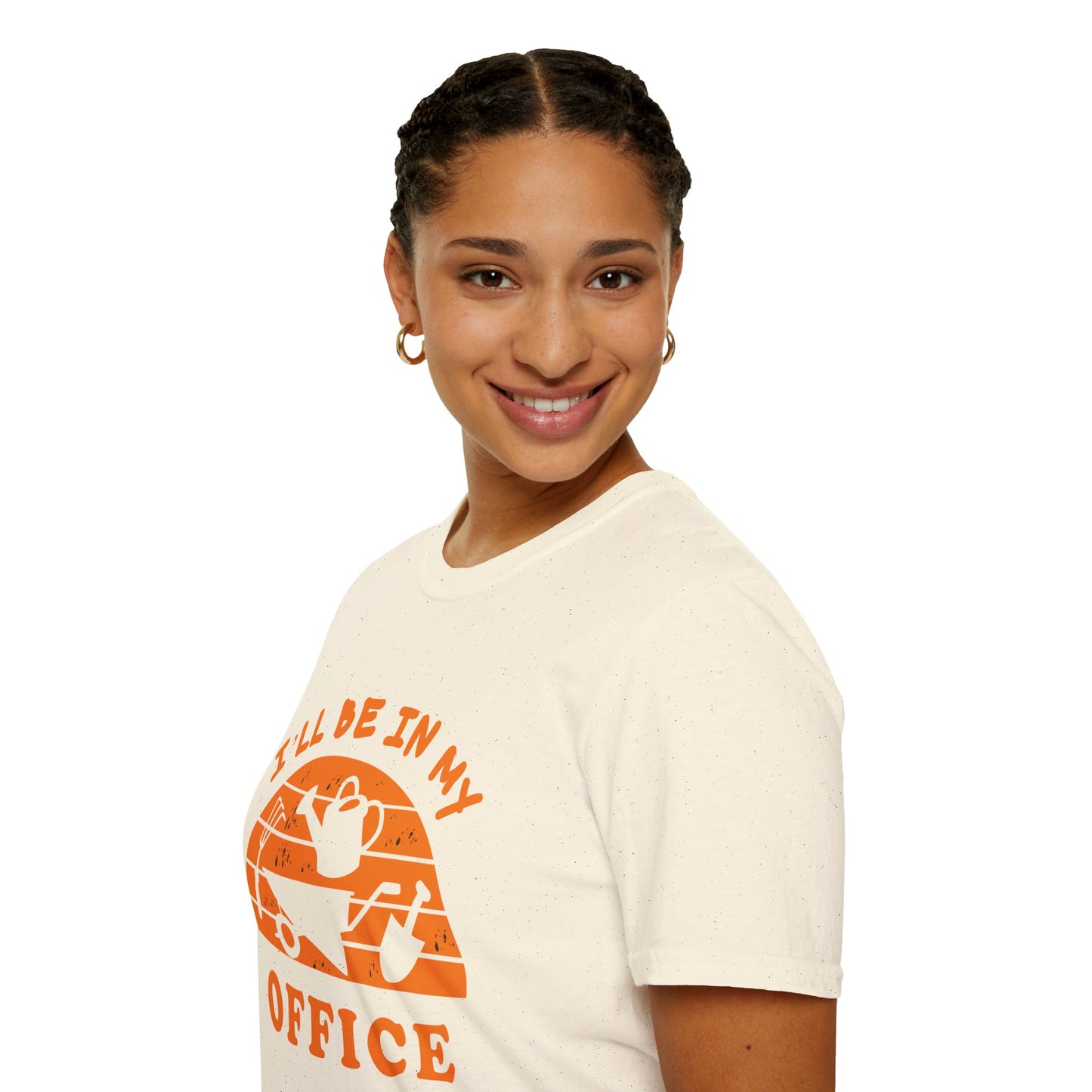 I'll Be In My Office T-Shirt — Funny Gardening Tee with Watering Can