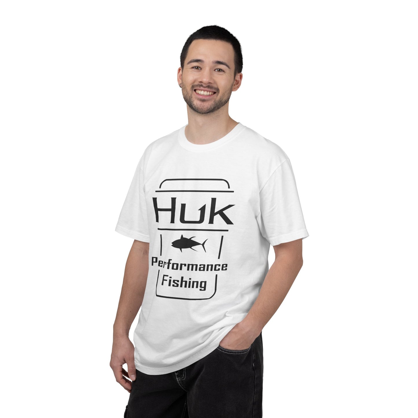 HUK Fishing Performance T-Shirt — "Huk Performance Fishing" Graphic Tee