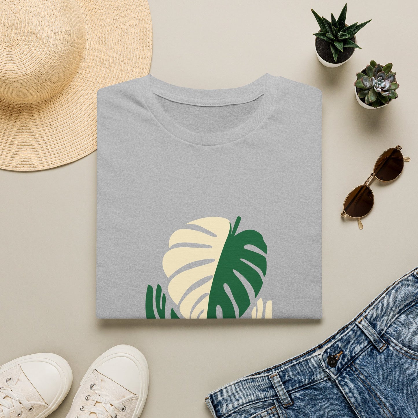Monstera Leaf Tee - Aroid Addict — Tropical Plant Lover T-Shirt