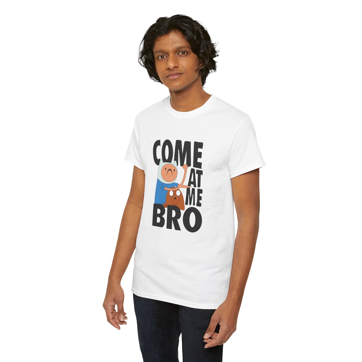 Come At Me Bro T‑Shirt — Funny Cartoon Bros Graphic Tee