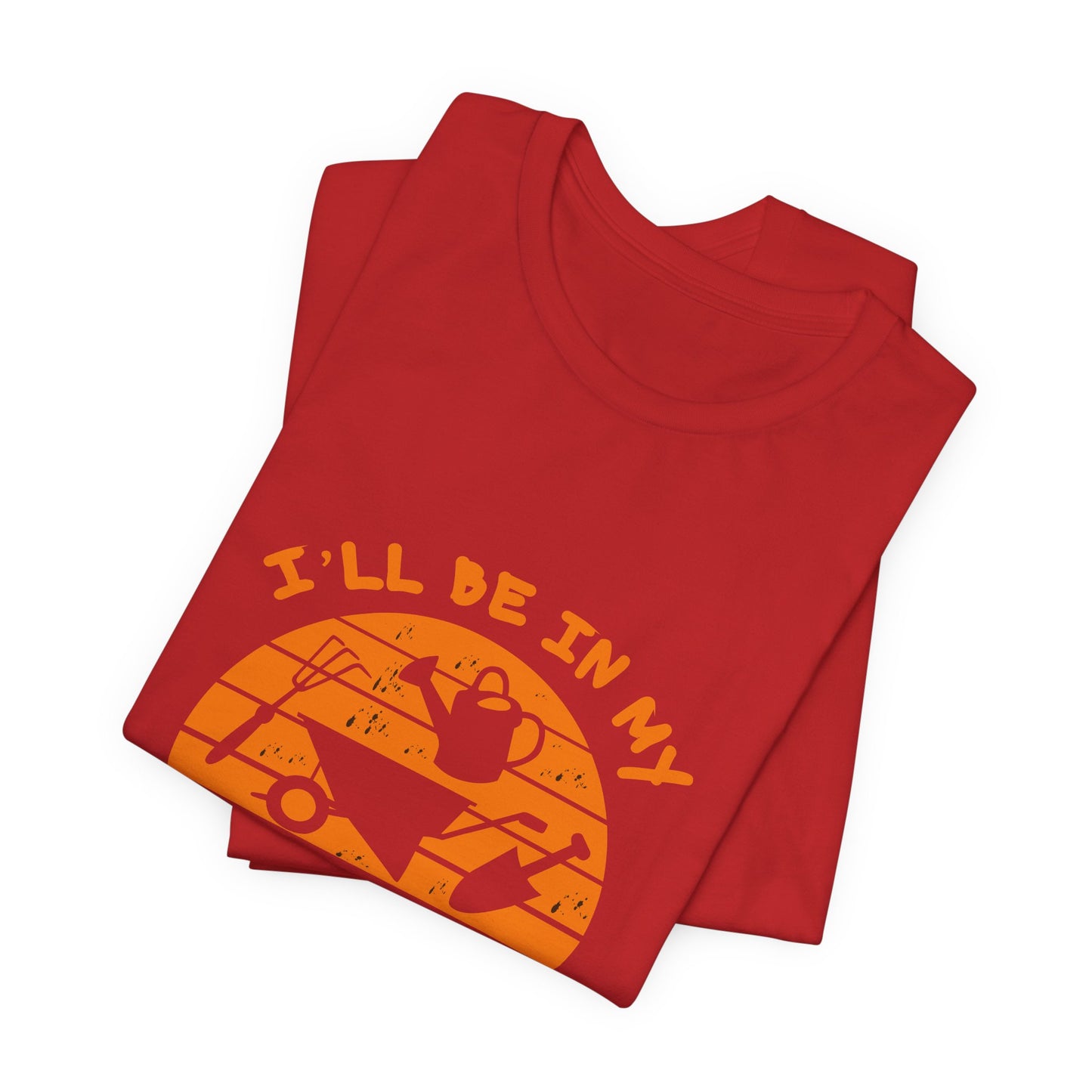 I'll Be In My Office T-Shirt — Gardening Watering Can Graphic Tee