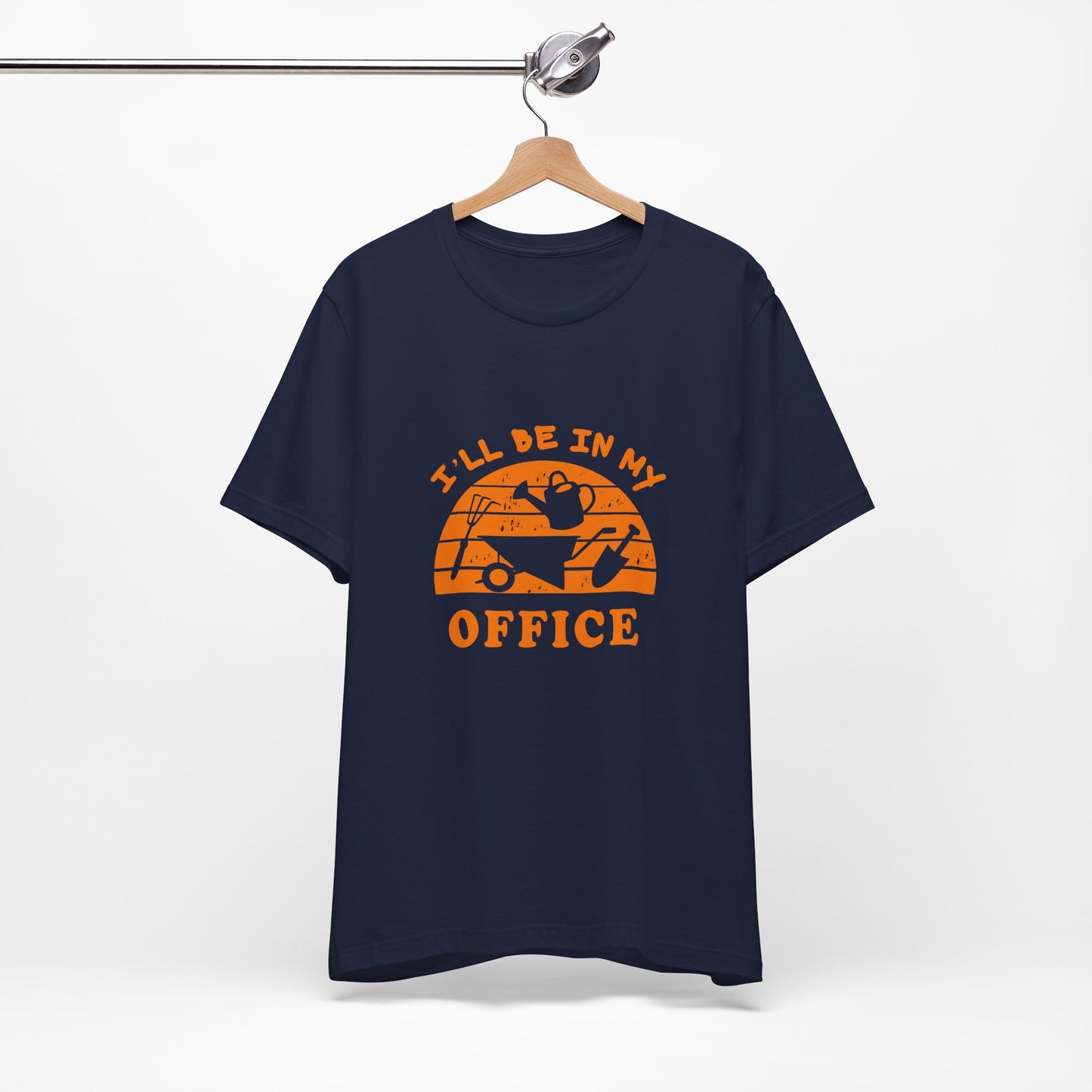 I'll Be In My Office T-Shirt — Gardening Watering Can Graphic Tee