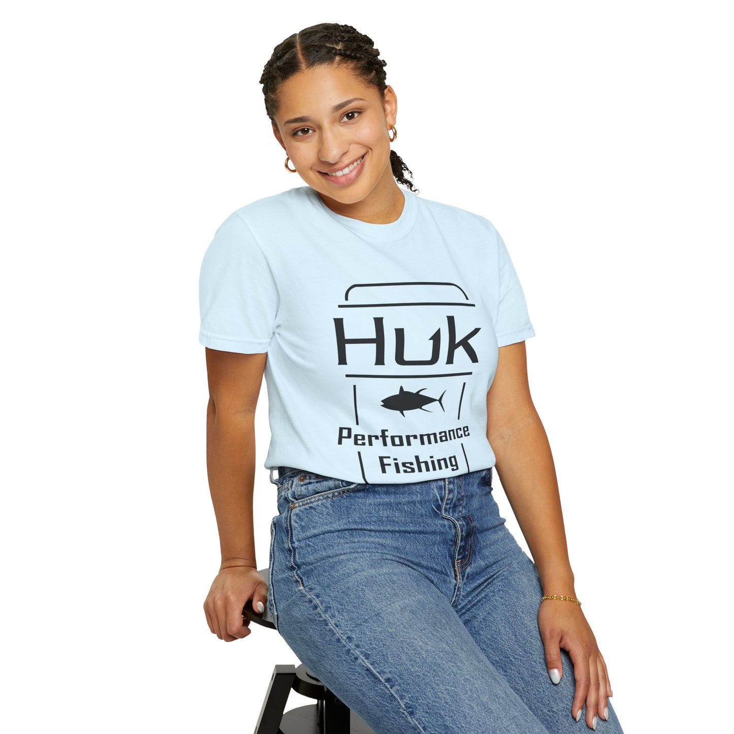 HUK Fishing Performance T-Shirt — "Huk Performance Fishing" Graphic Tee