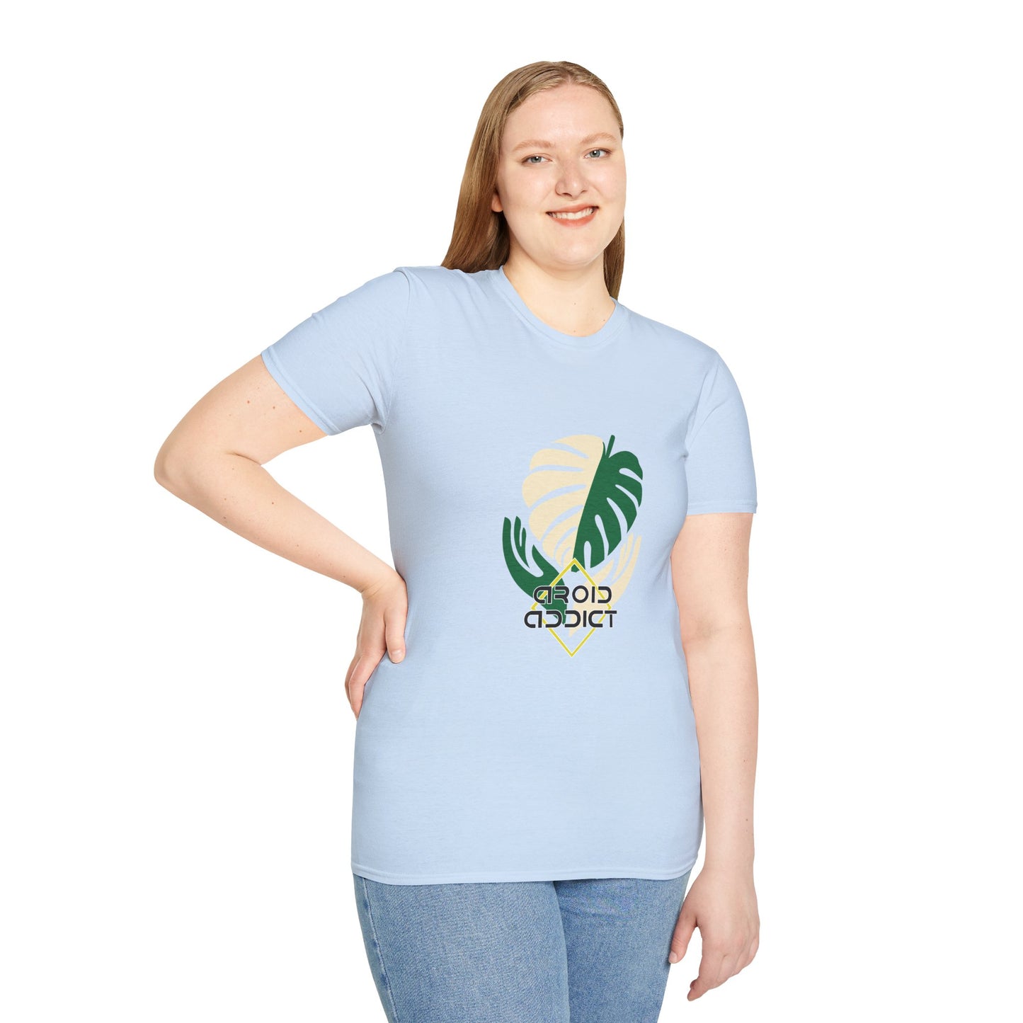Monstera Leaf Tee - Aroid Addict — Tropical Plant Lover T-Shirt