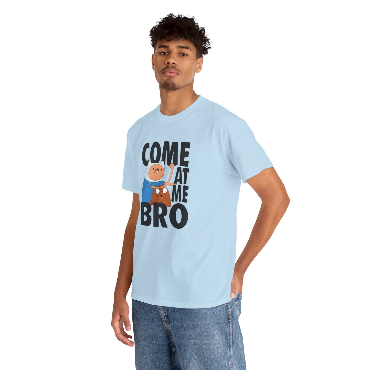 Come At Me Bro T‑Shirt — Funny Cartoon Bros Graphic Tee