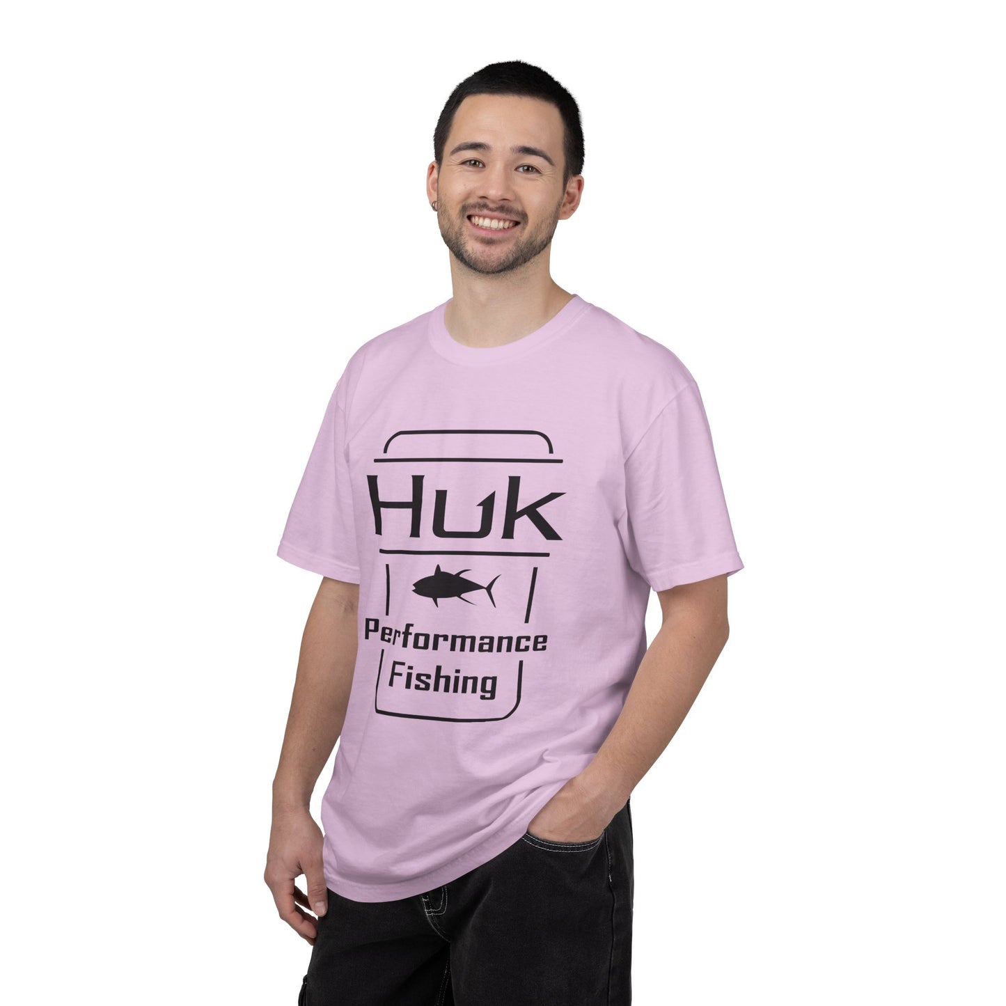 HUK Fishing Performance T-Shirt — "Huk Performance Fishing" Graphic Tee