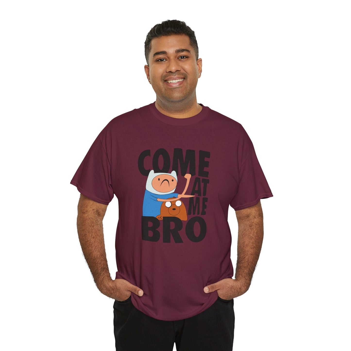 Come At Me Bro T‑Shirt — Funny Cartoon Bros Graphic Tee