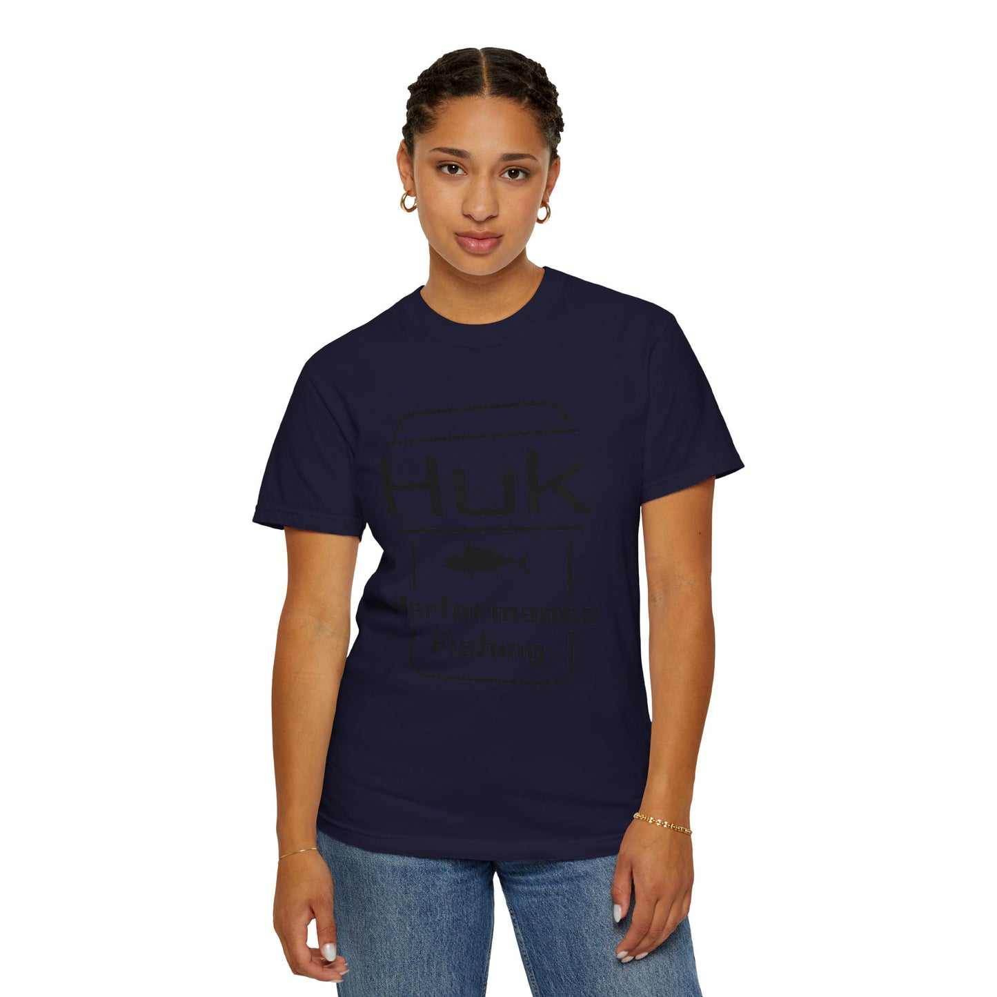 HUK Fishing Performance T-Shirt — "Huk Performance Fishing" Graphic Tee