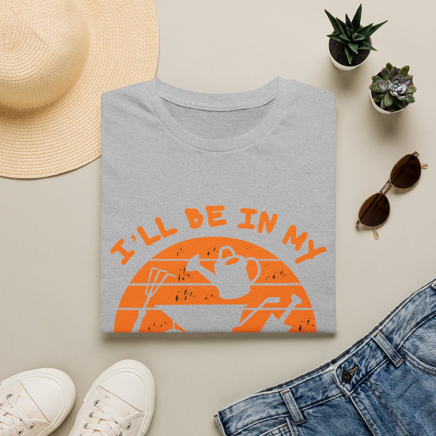 I'll Be In My Office T-Shirt — Funny Gardening Tee with Watering Can