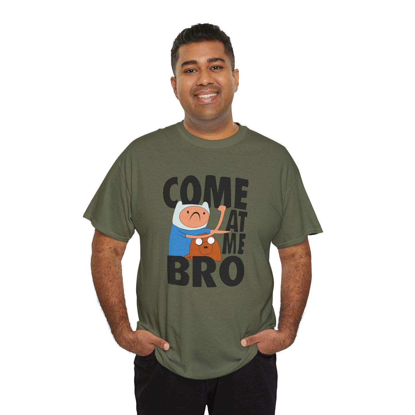 Come At Me Bro T‑Shirt — Funny Cartoon Bros Graphic Tee