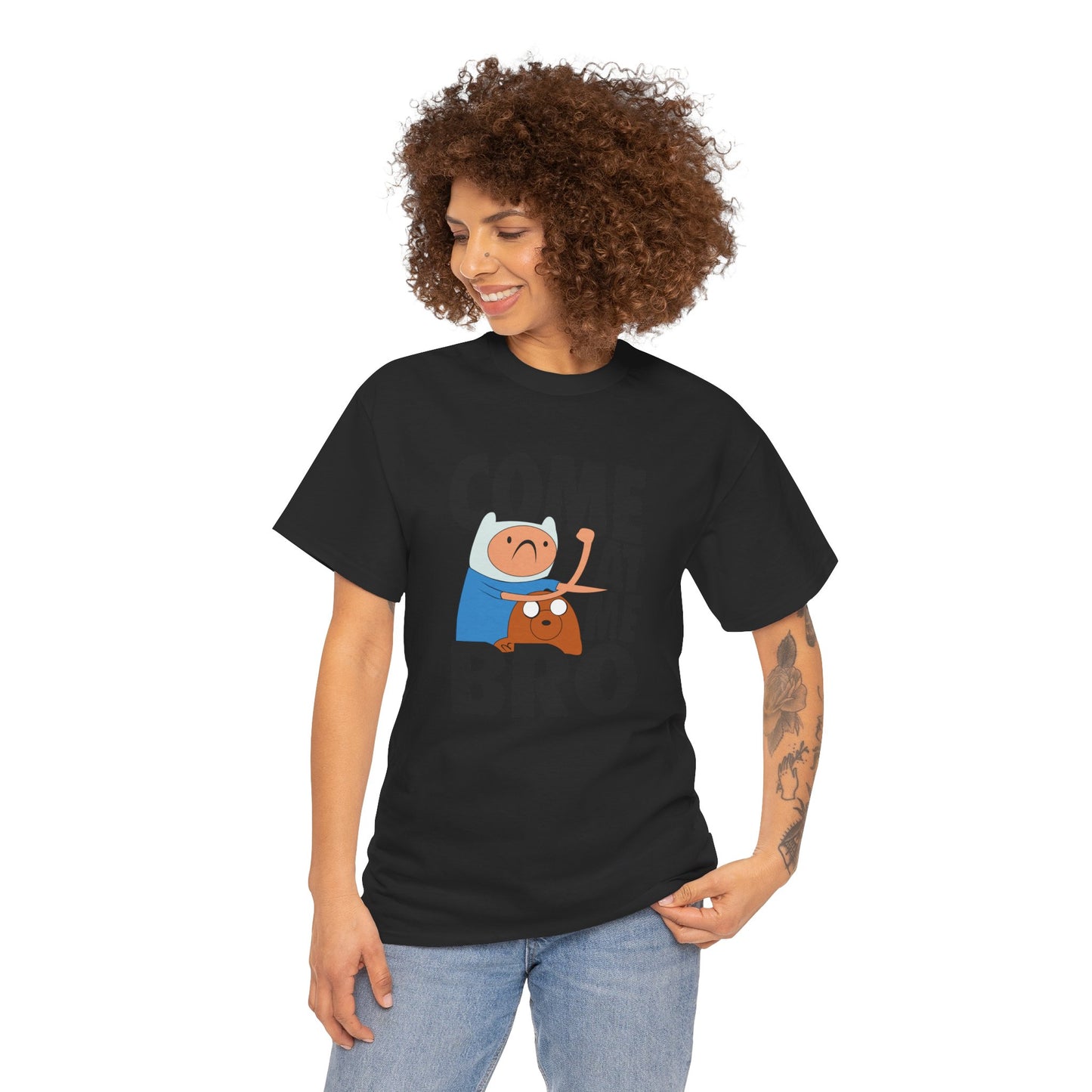 Come At Me Bro T‑Shirt — Funny Cartoon Bros Graphic Tee