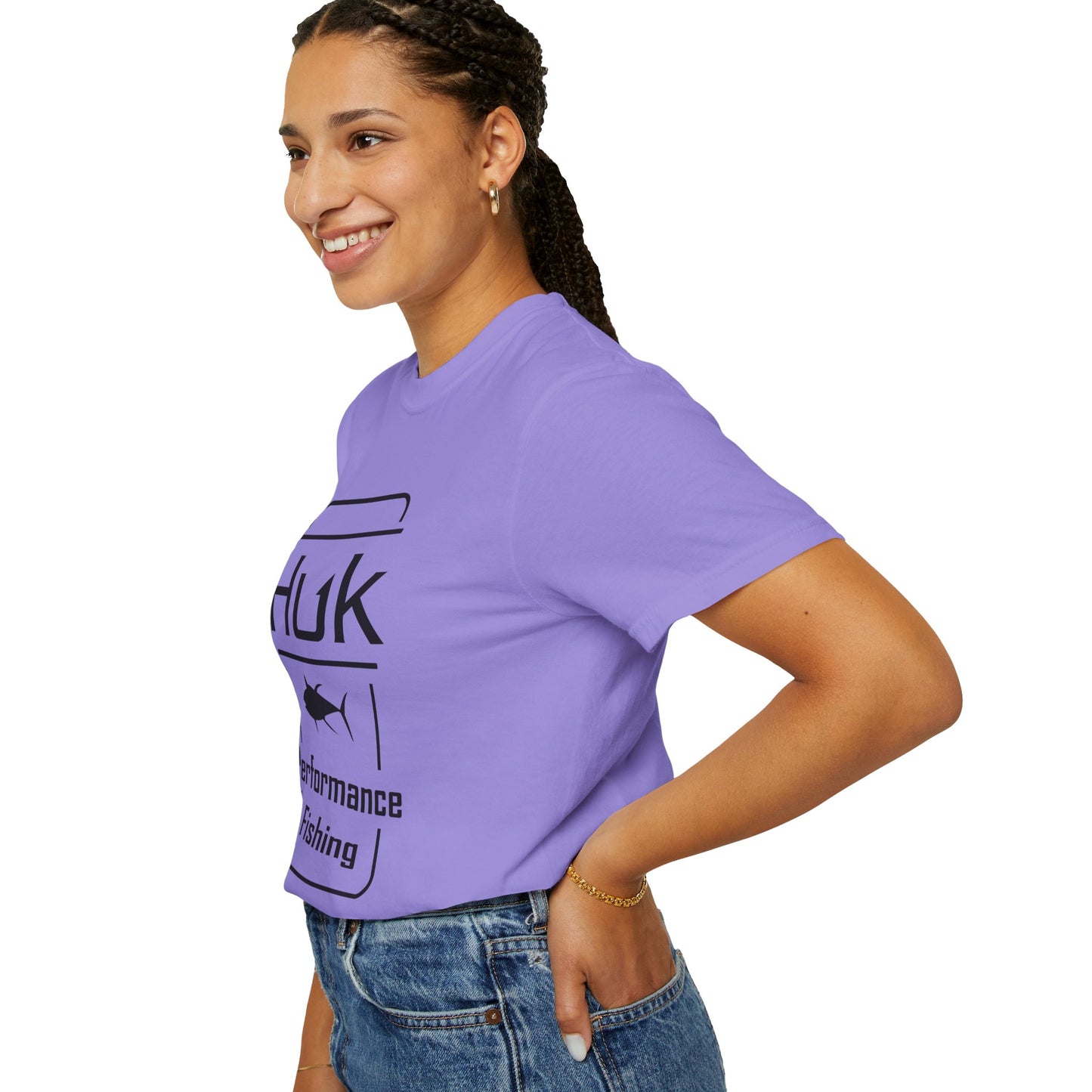 HUK Fishing Performance T-Shirt — "Huk Performance Fishing" Graphic Tee