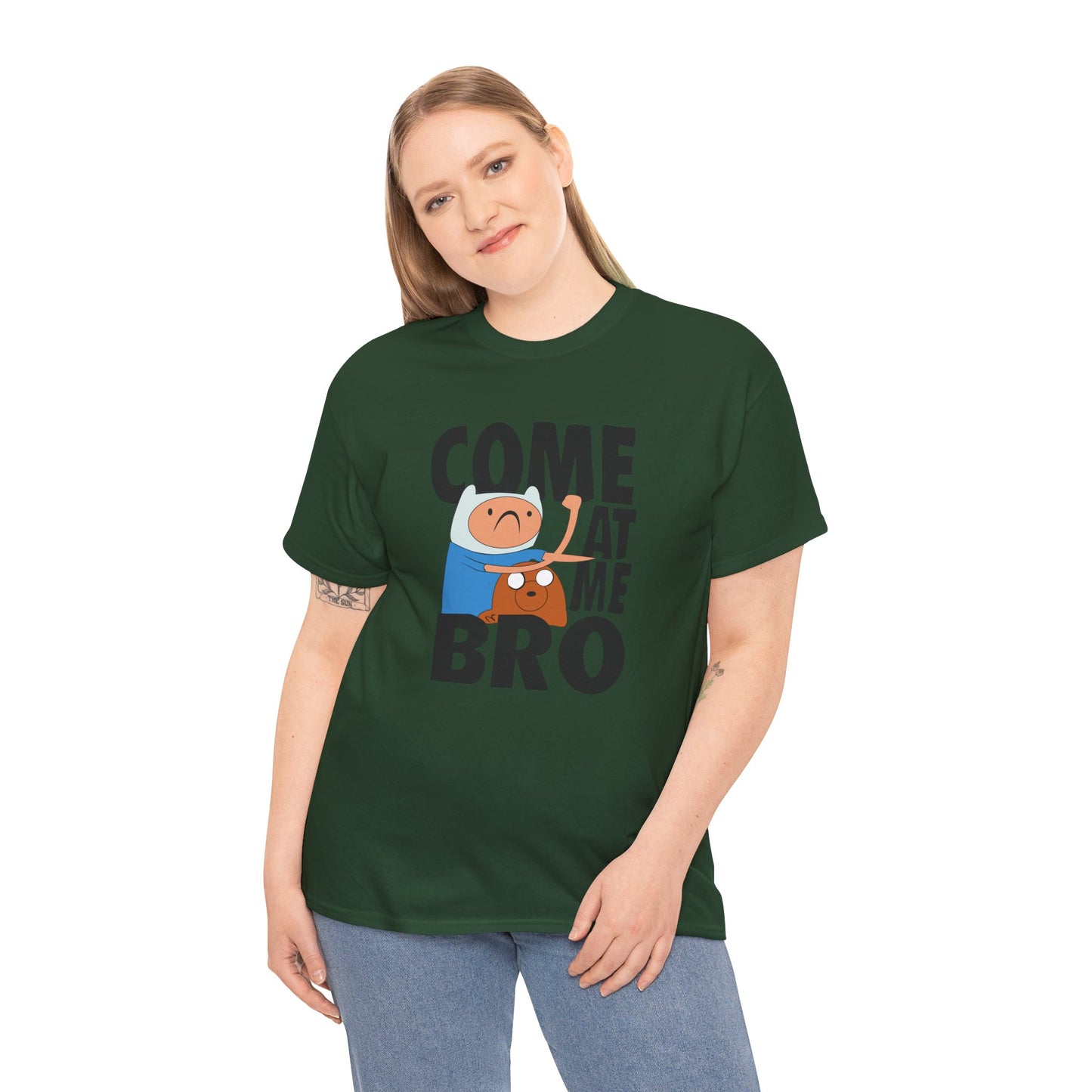 Come At Me Bro T‑Shirt — Funny Cartoon Bros Graphic Tee