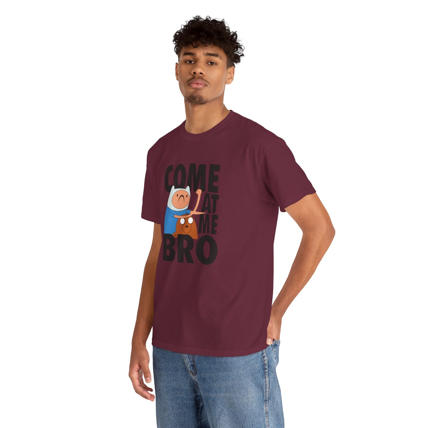 Come At Me Bro T‑Shirt — Funny Cartoon Bros Graphic Tee