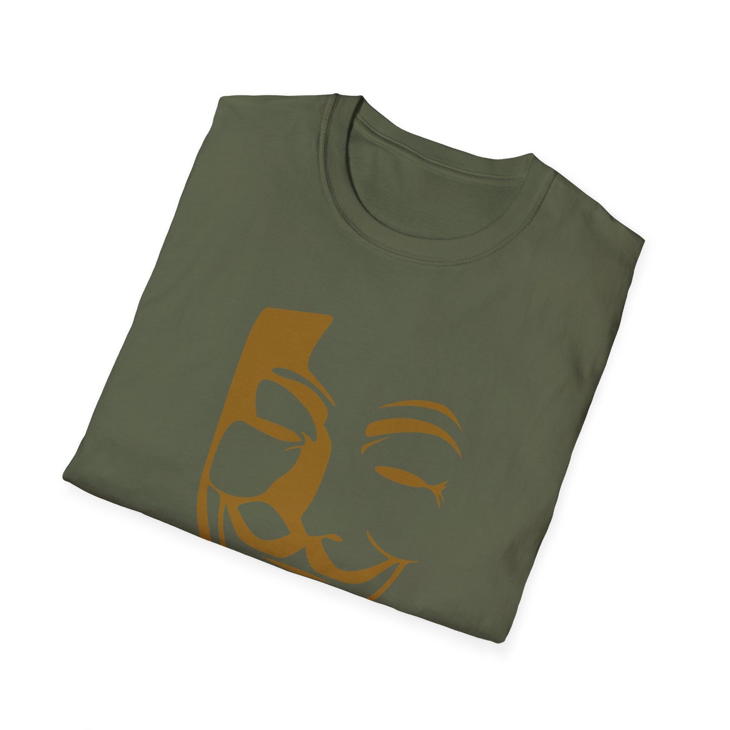 Guy Fawkes Mask T-Shirt — Anonymous/V for Vendetta Inspired Graphic Tee