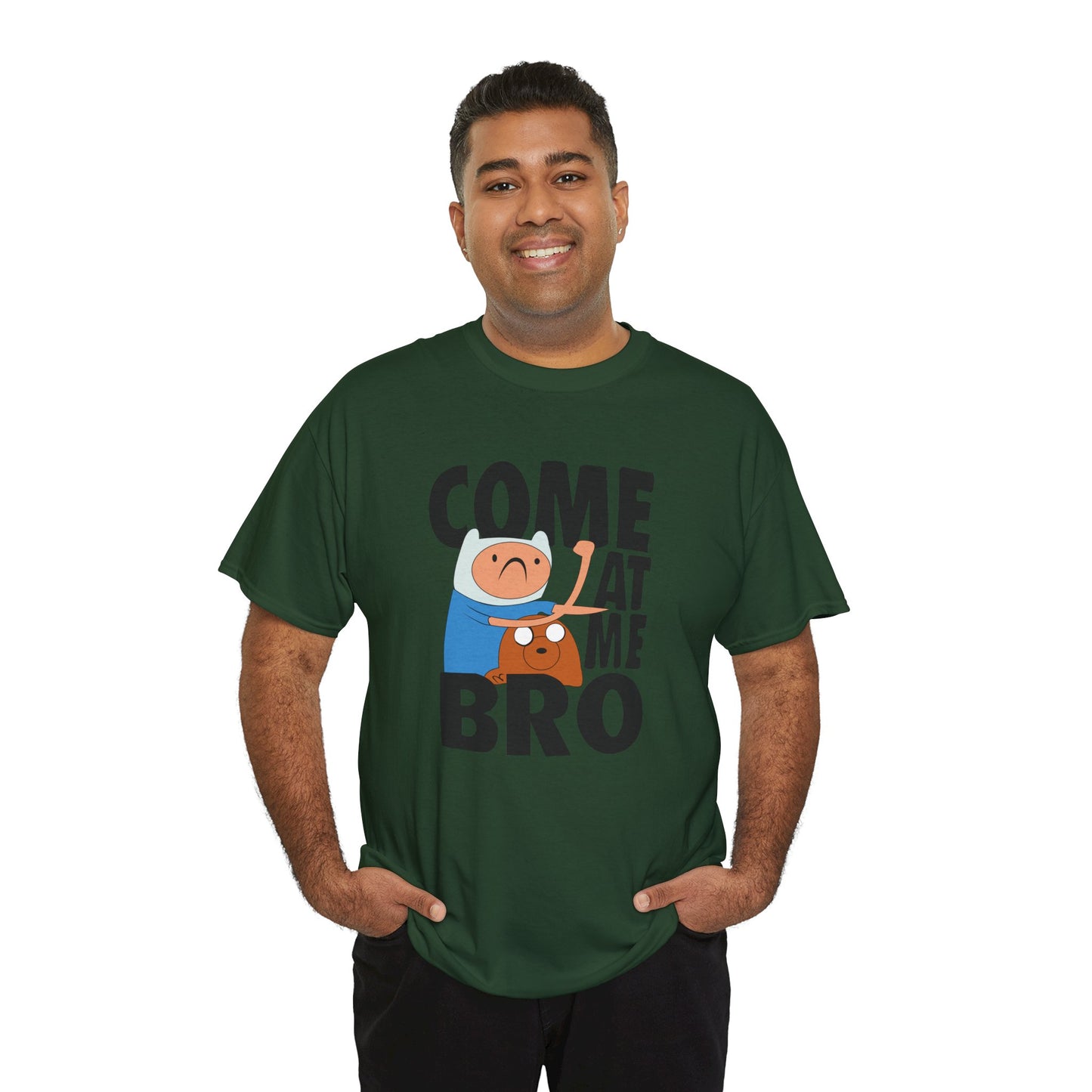 Come At Me Bro T‑Shirt — Funny Cartoon Bros Graphic Tee