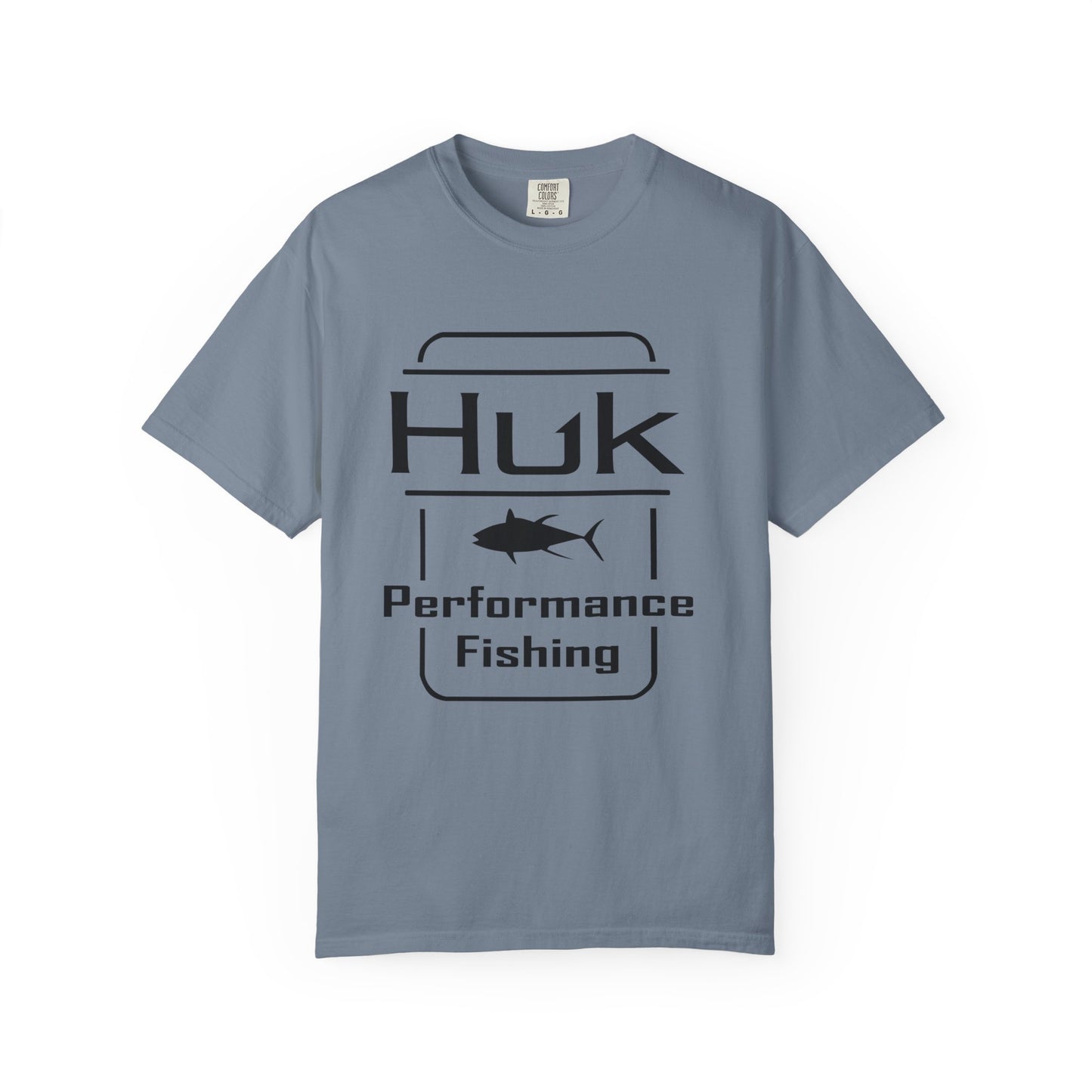 HUK Fishing Performance T-Shirt — "Huk Performance Fishing" Graphic Tee