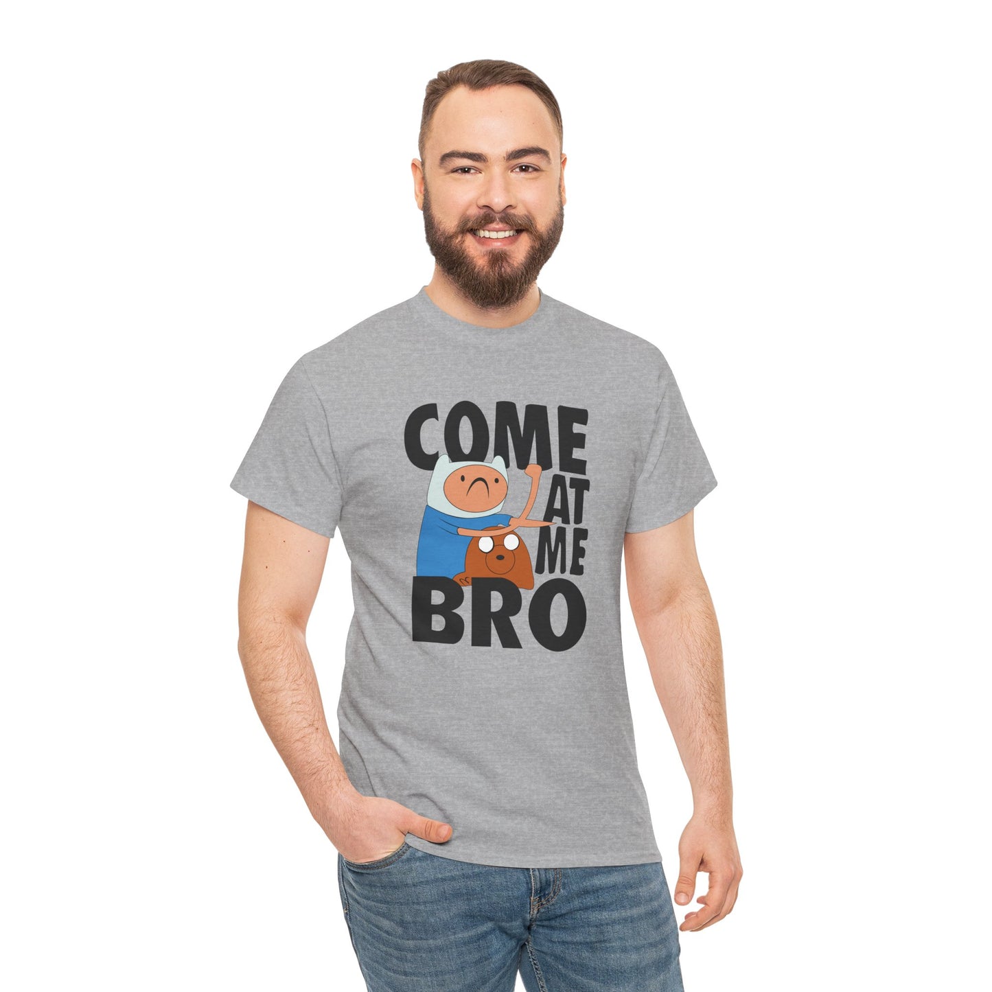 Come At Me Bro T‑Shirt — Funny Cartoon Bros Graphic Tee