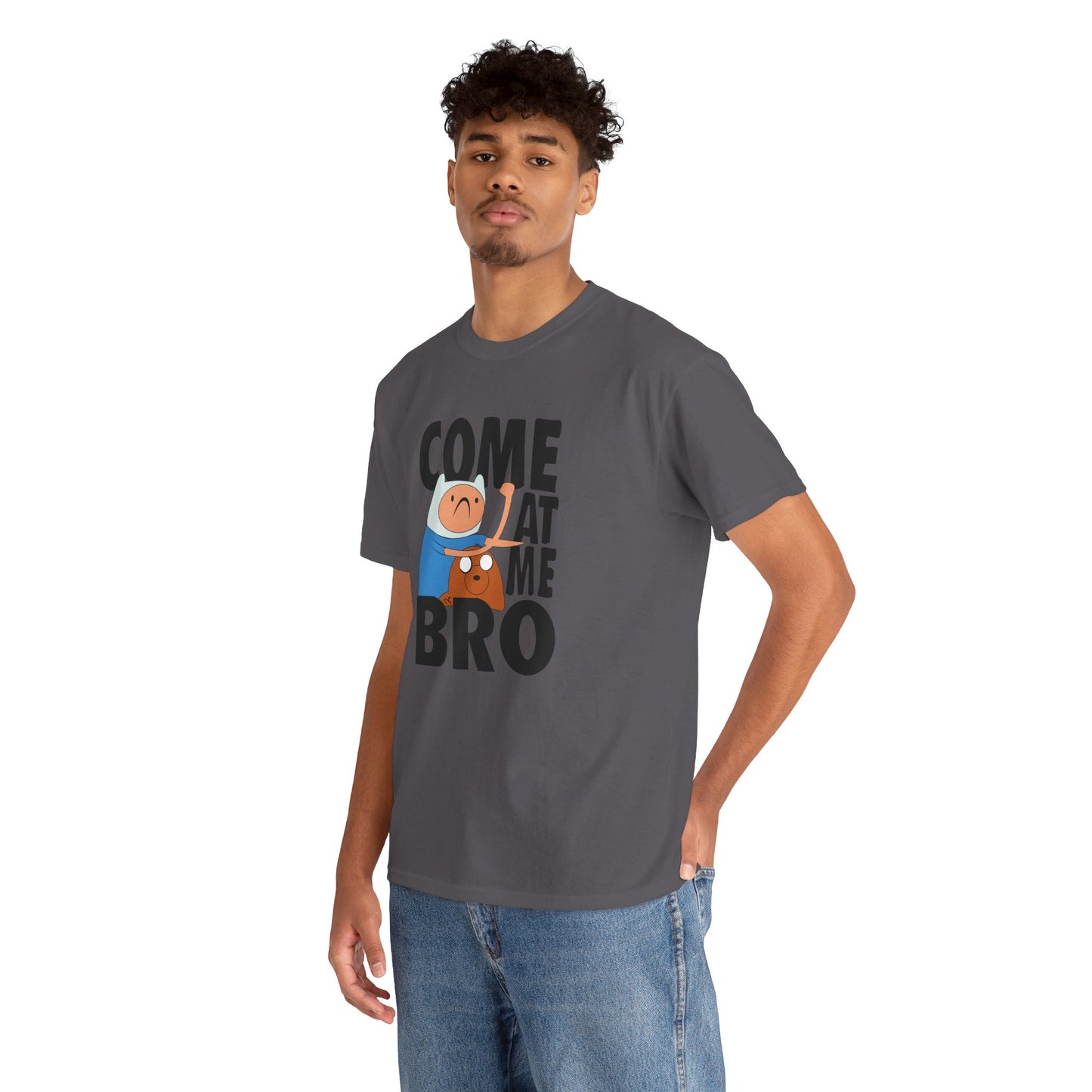 Come At Me Bro T‑Shirt — Funny Cartoon Bros Graphic Tee