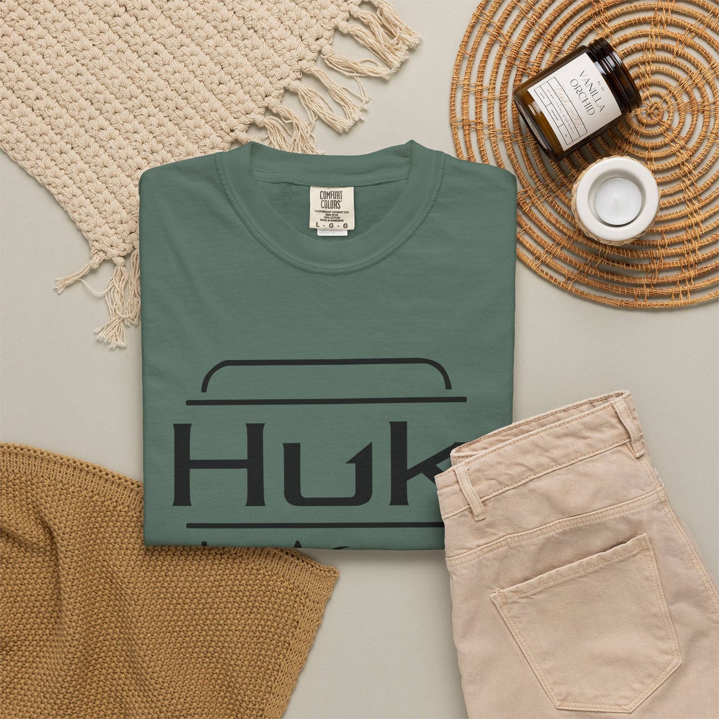 HUK Fishing Performance T-Shirt — "Huk Performance Fishing" Graphic Tee