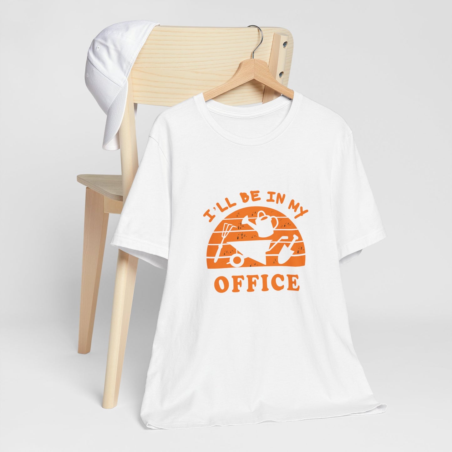 I'll Be In My Office T-Shirt — Gardening Watering Can Graphic Tee