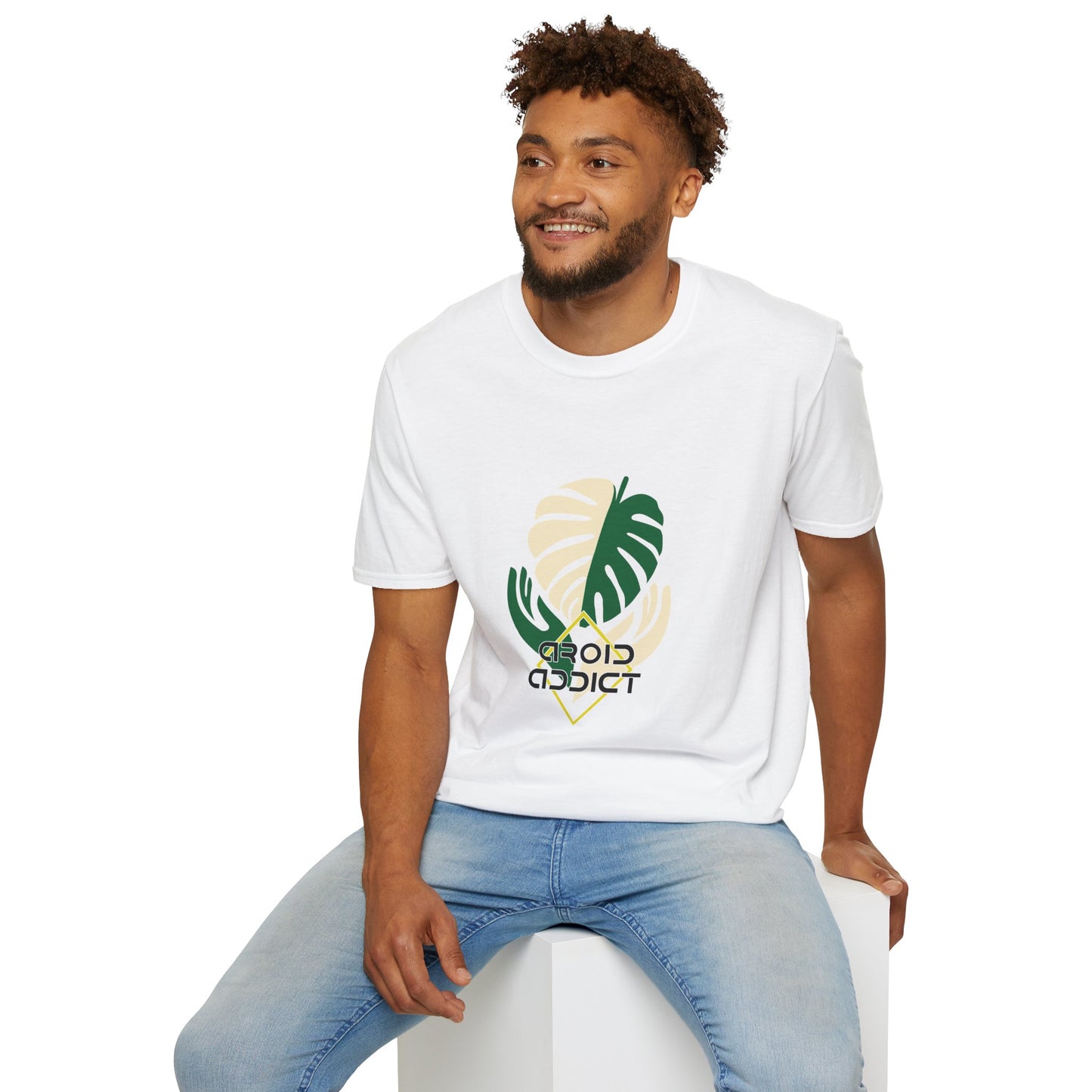 Monstera Leaf Tee - Aroid Addict — Tropical Plant Lover T-Shirt