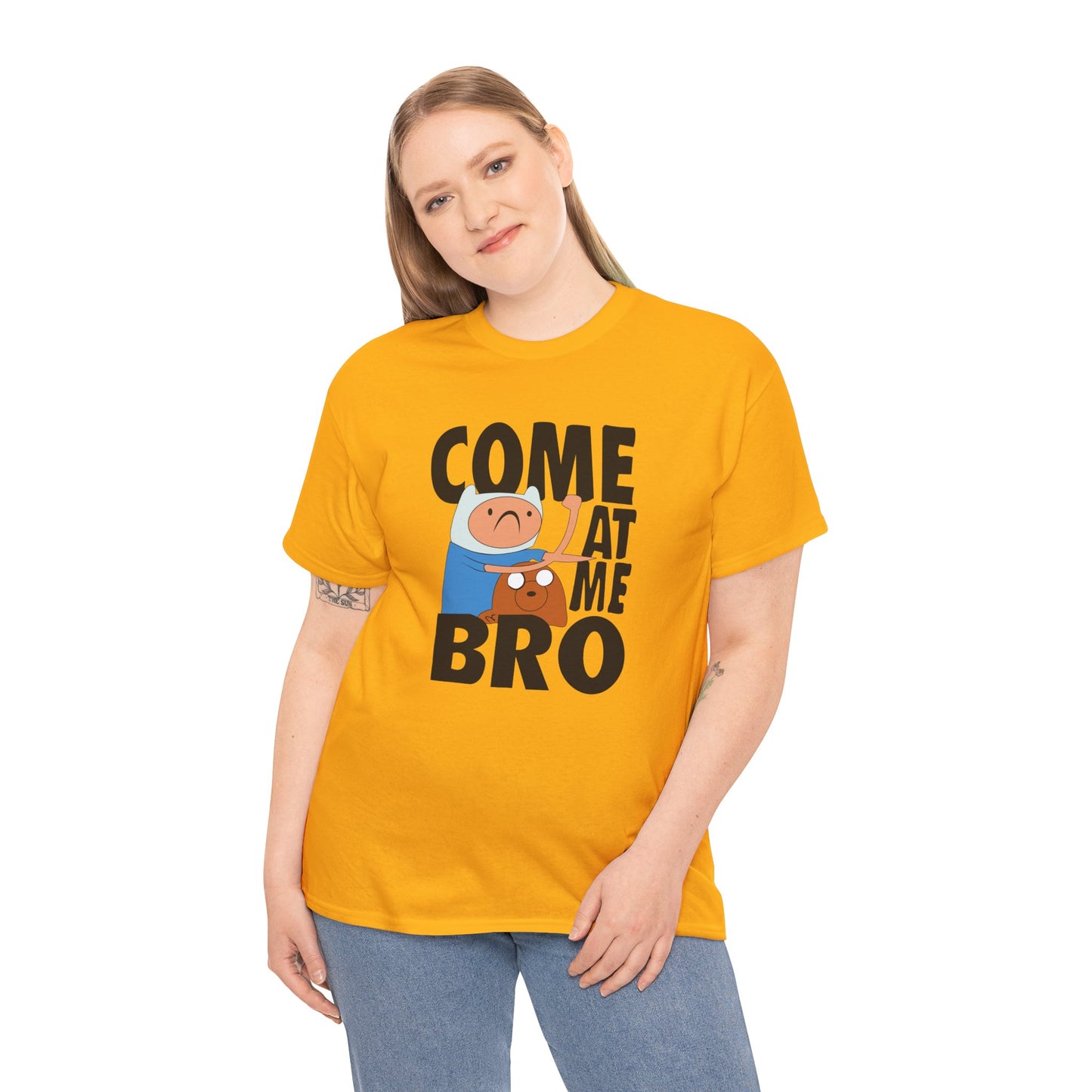 Come At Me Bro T‑Shirt — Funny Cartoon Bros Graphic Tee