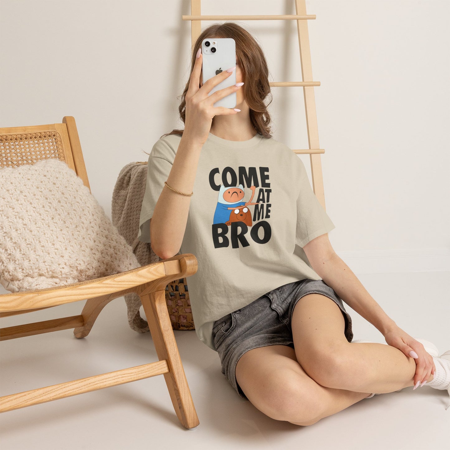 Come At Me Bro T‑Shirt — Funny Cartoon Bros Graphic Tee