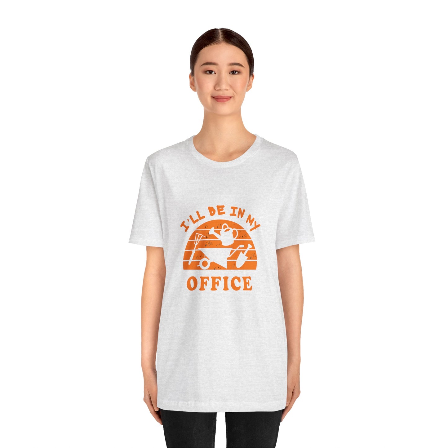 I'll Be In My Office T-Shirt — Gardening Watering Can Graphic Tee