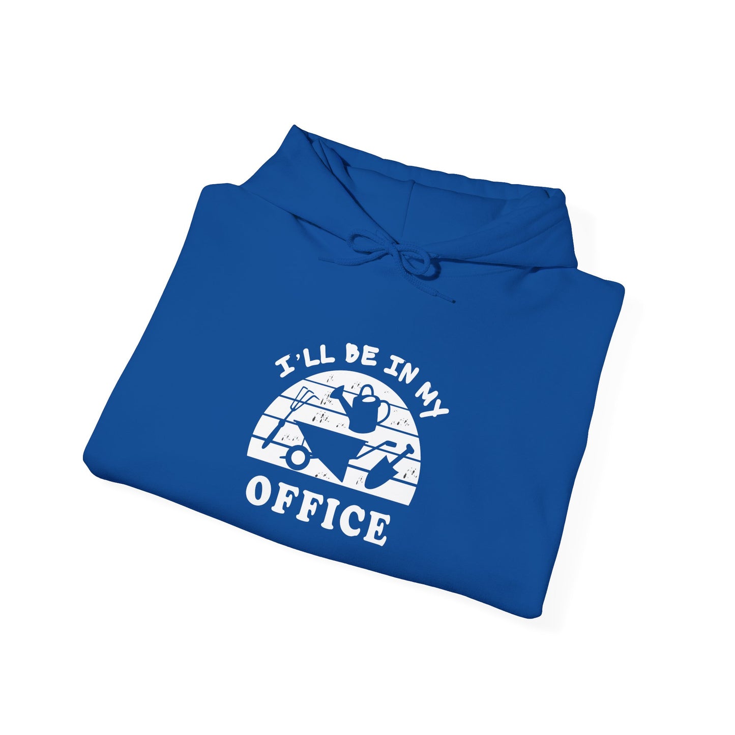 Hoodie — “I’ll Be In My Office” Cat Van Graphic Hoodie