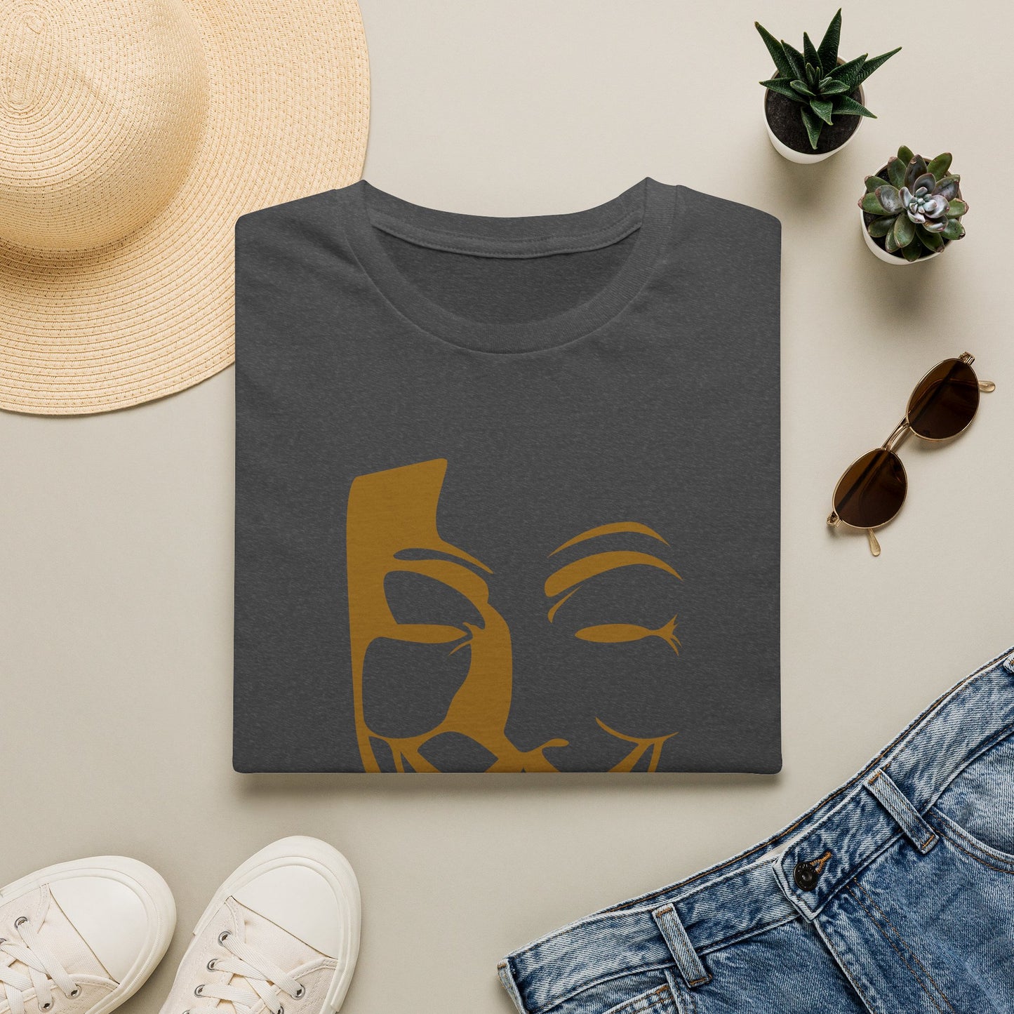 Guy Fawkes Mask T-Shirt — Anonymous/V for Vendetta Inspired Graphic Tee