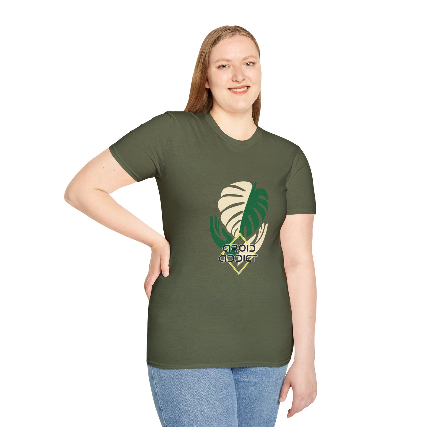 Monstera Leaf Tee - Aroid Addict — Tropical Plant Lover T-Shirt