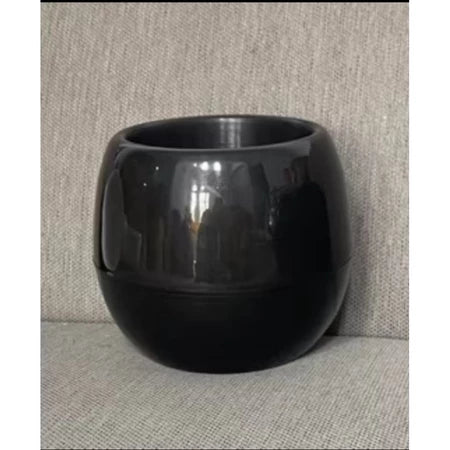 18 cm thick cheap plastic oval pot / cute pot // Vienna pot artificial decorative flower pot